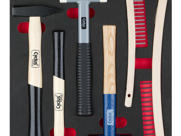 Cyclus gereedschap rood