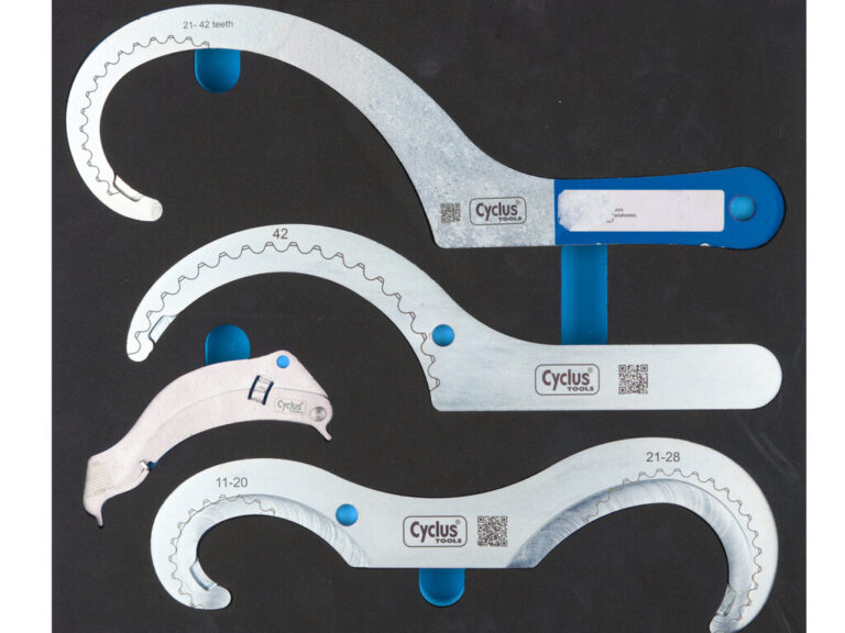 Cyclus kettingblad blauw