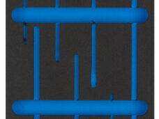blauw