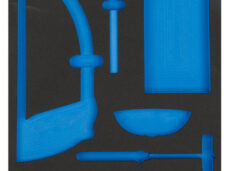 blauw
