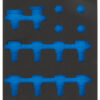 blauw