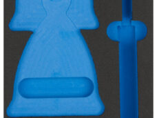 blauw