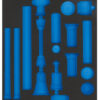 blauw