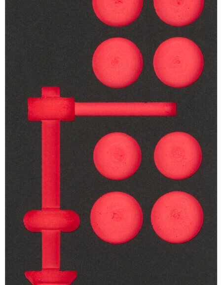 Cyclus gereedschap rood
