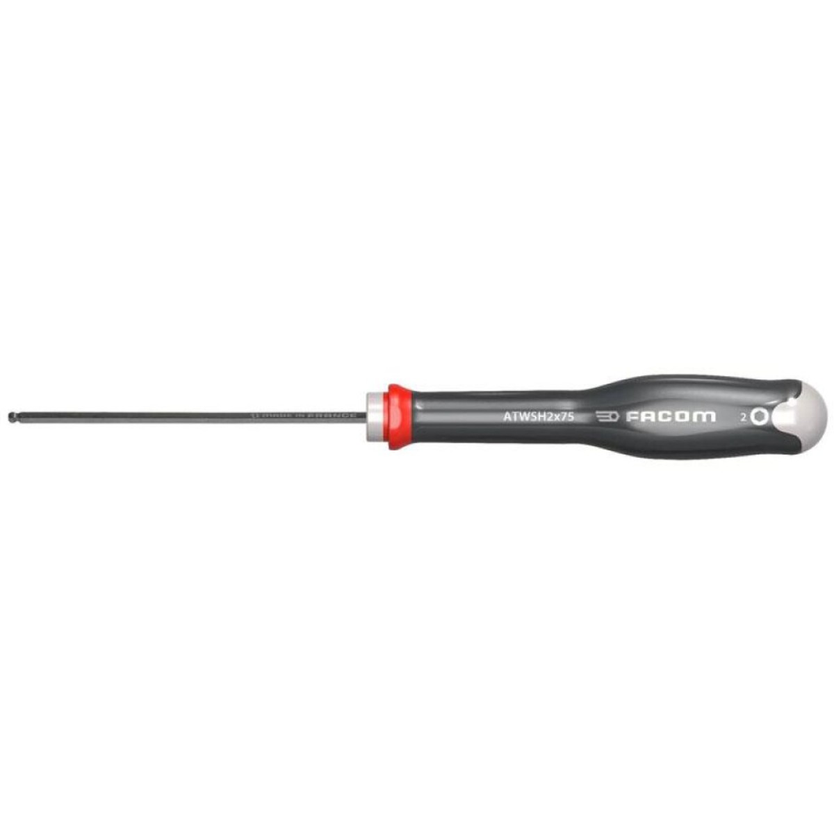 Facom schroevendraaier inbus kogelkop 2x75mm