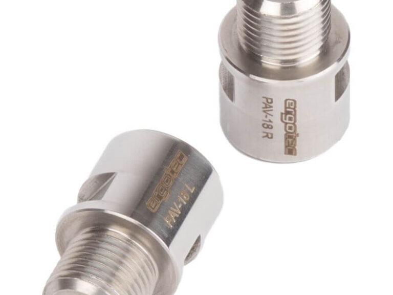Ergotec pedaal zilver