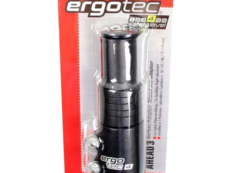 Ergotec stuur zwart
