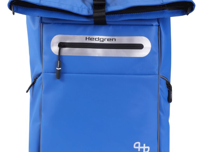 Hedgren fietstas blauw