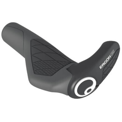 Ergon handvat zwart