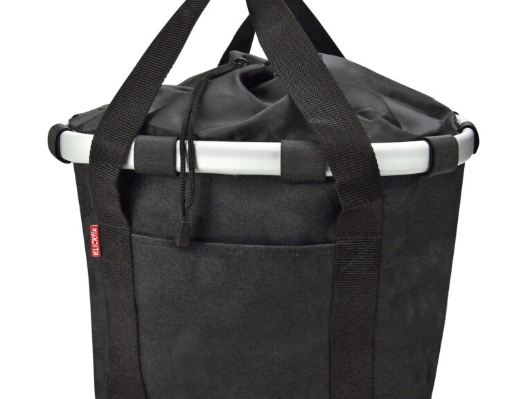 Klickfix fietsmand zwart