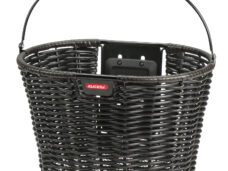 Klickfix fietsmand bruin