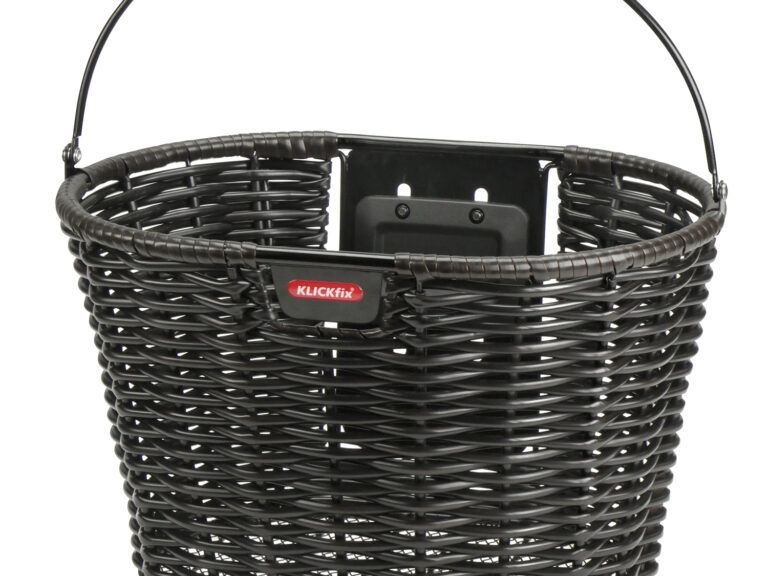 Klickfix cykelkurv brun