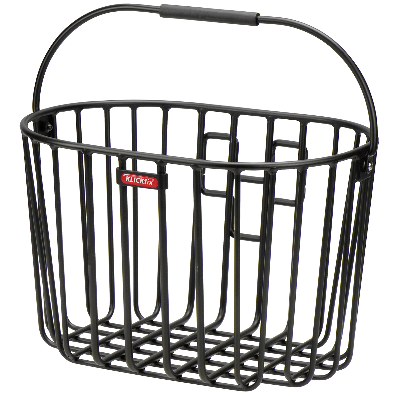 Klickfix fietsmand zwart