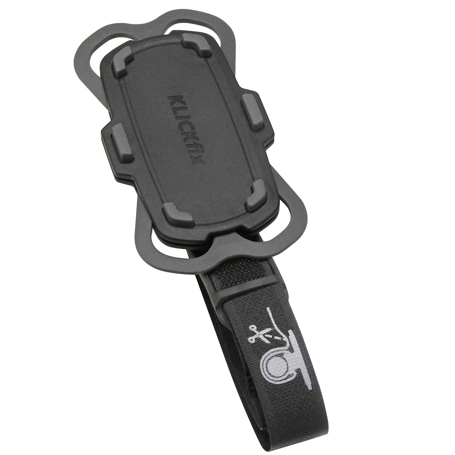 Klickfix fietsmand zwart