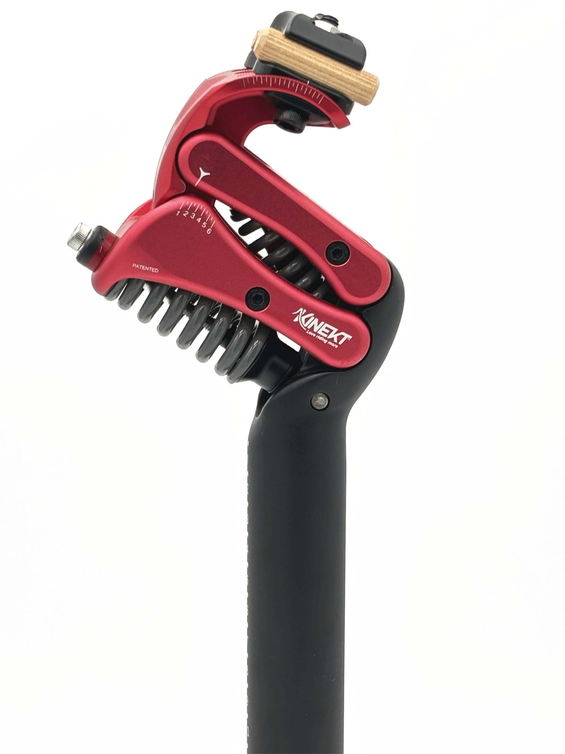Kinekt zadelpen rood