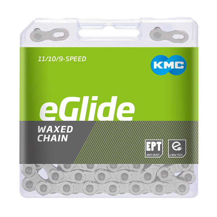 KMC ketting eGlide 9/11V EPT 132s Shimano Cues waxed