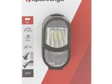 Spanninga koplamp zwart