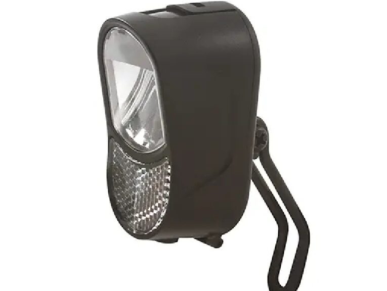Spanninga koplamp Luz XB met lamphaak zwart WP (25)