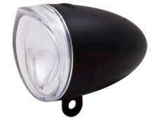 Spanninga koplamp zwart