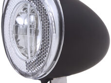 Spanninga koplamp zwart