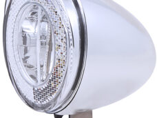 Spanninga koplamp chroom