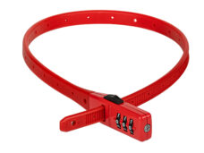 Kryptonite kabelslot rood
