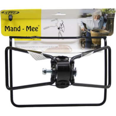 Steco fietsmand zwart
