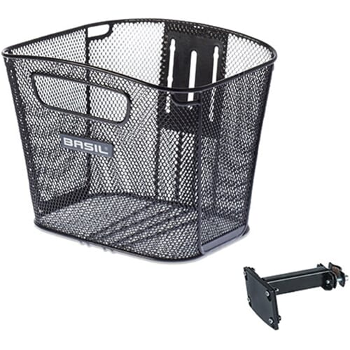 Cestino per bicicletta Basilico nero