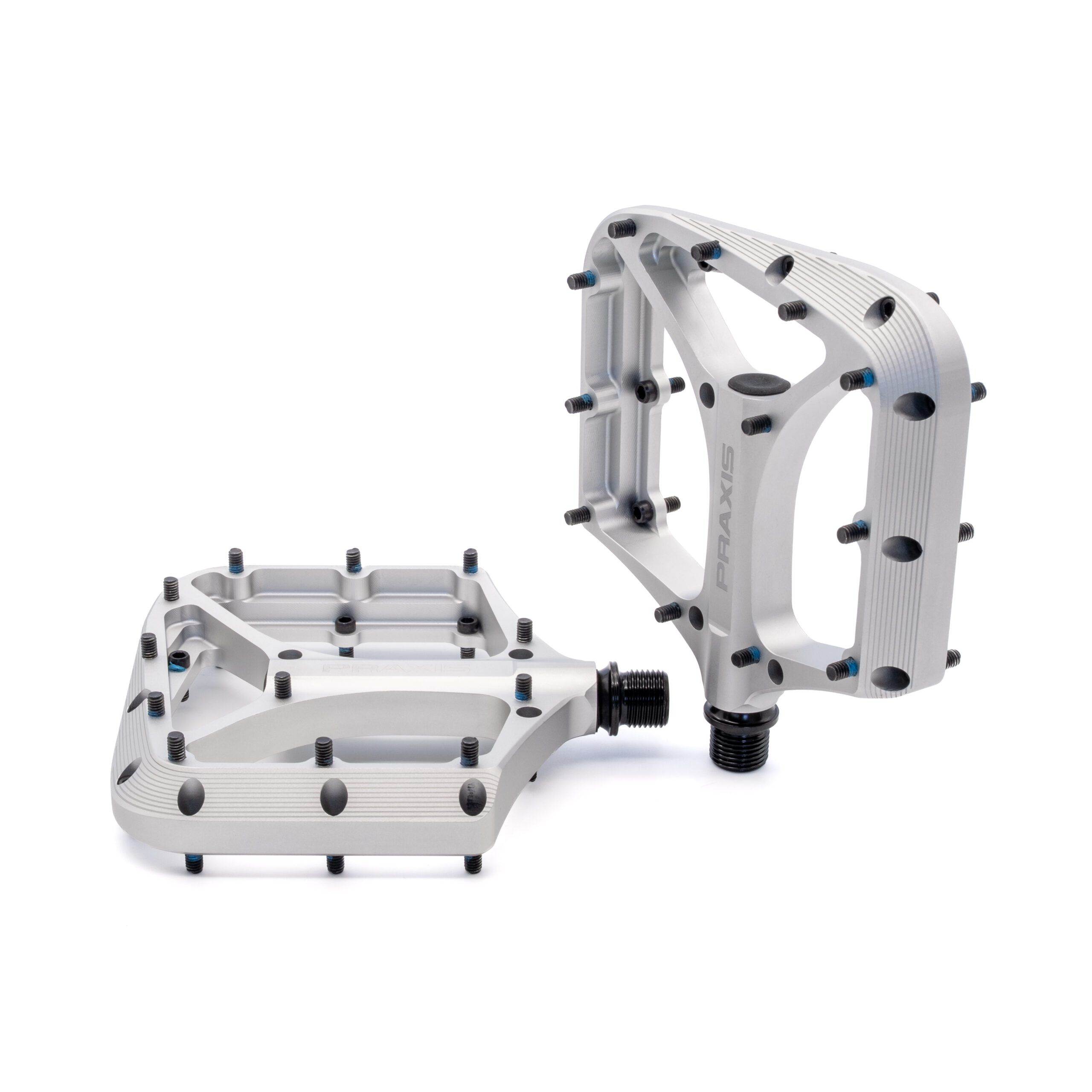 Praxis pedalen Brodium G2 zilver