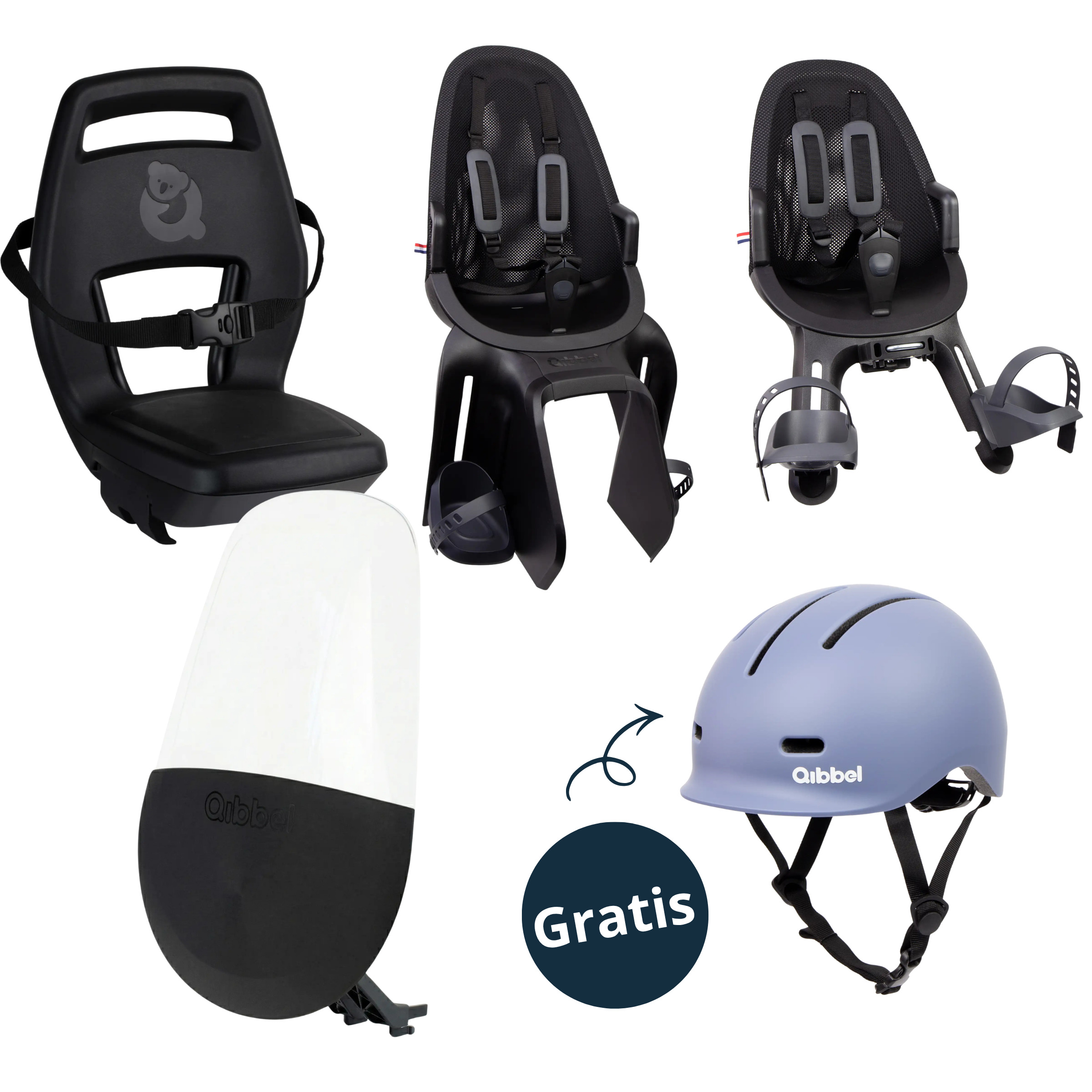 Qibbel Essentials kinderzitjes pakket 2