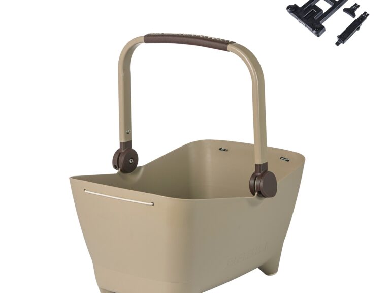Basil hondenmand Buddy MIK 32L biscotti brown 45x32x22cm