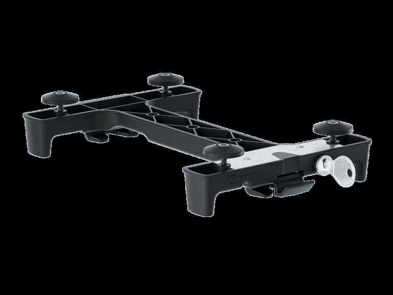Racktime Snapit 2.0 adapter met slot en voetjes