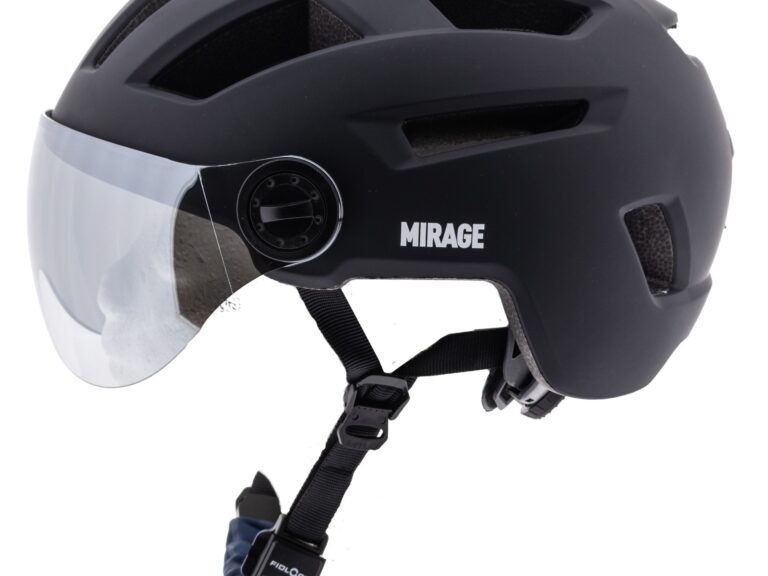 Mirage helm zwart mat