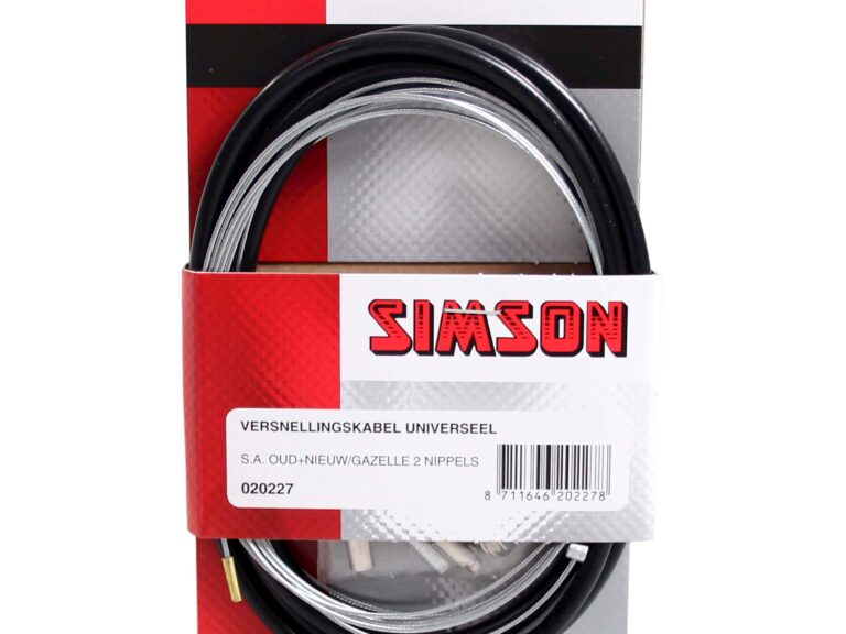 Simson shifter zwart