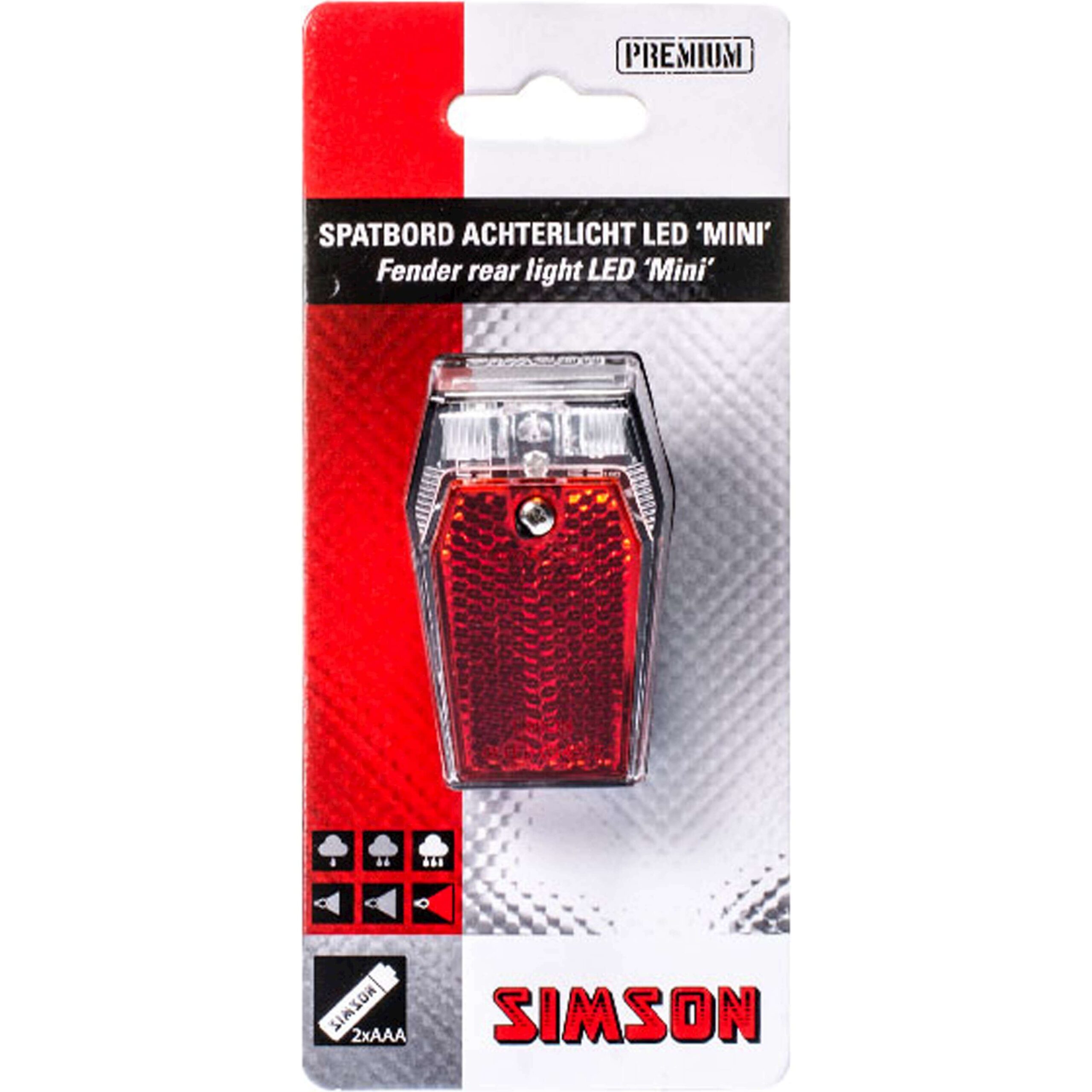 Simson achterlicht