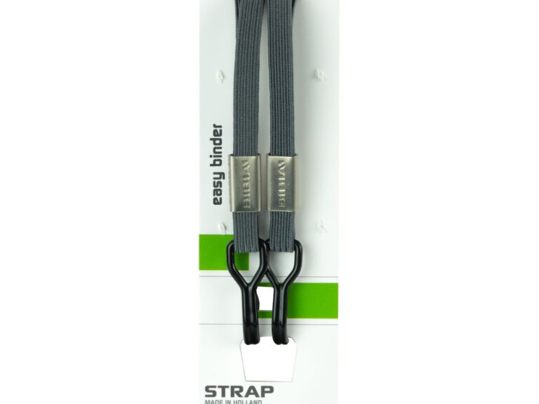 Bibia snelbinder grijs