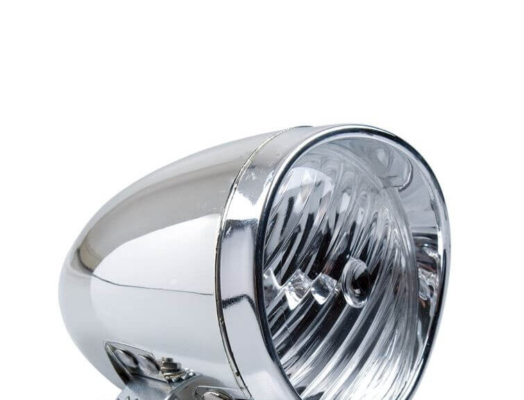 Simson koplamp chroom