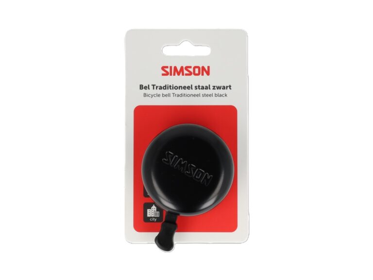 Simson fietsbel zwart