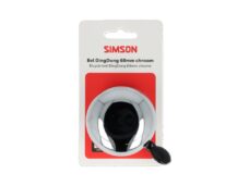 Simson fietsbel chroom
