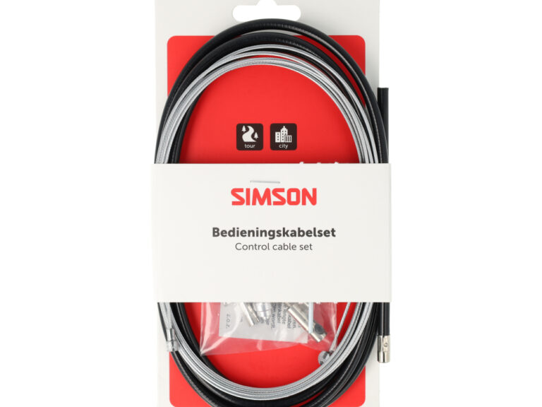 Simson remkabel zwart