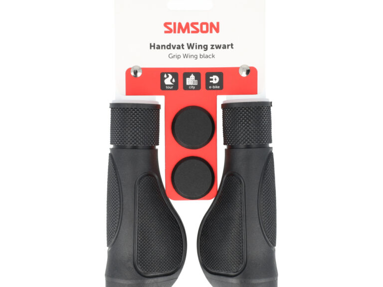 Simson handvat zwart