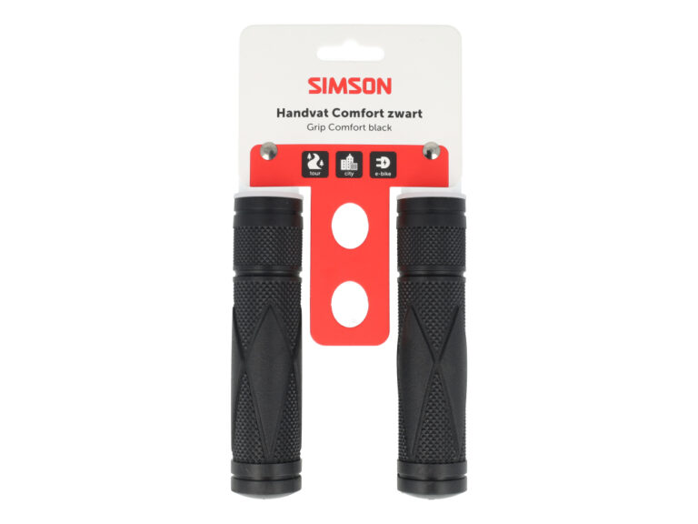 Simson handvat zwart