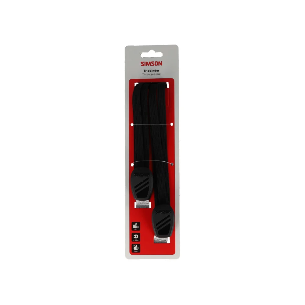 Simson triobinder 71cm zwart
