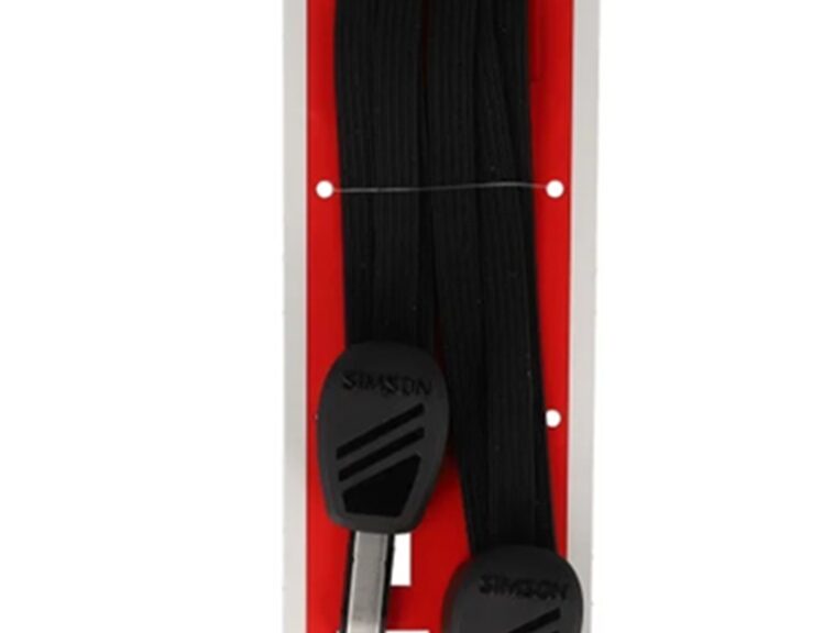 Simson karabijnhaakbinder 60cm zwart