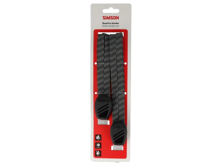 Simson quattro binder reflex zwart/antraciet