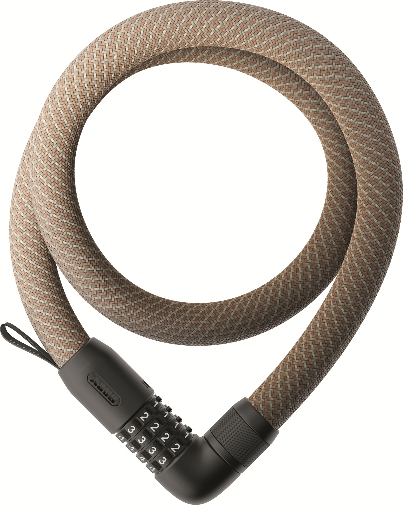 Abus kettingslot code Yarnit 4004C/110 sand stone