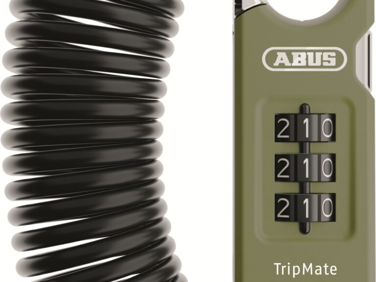 Abus  kabelslot code Combiflex Tripmate 180 olive green