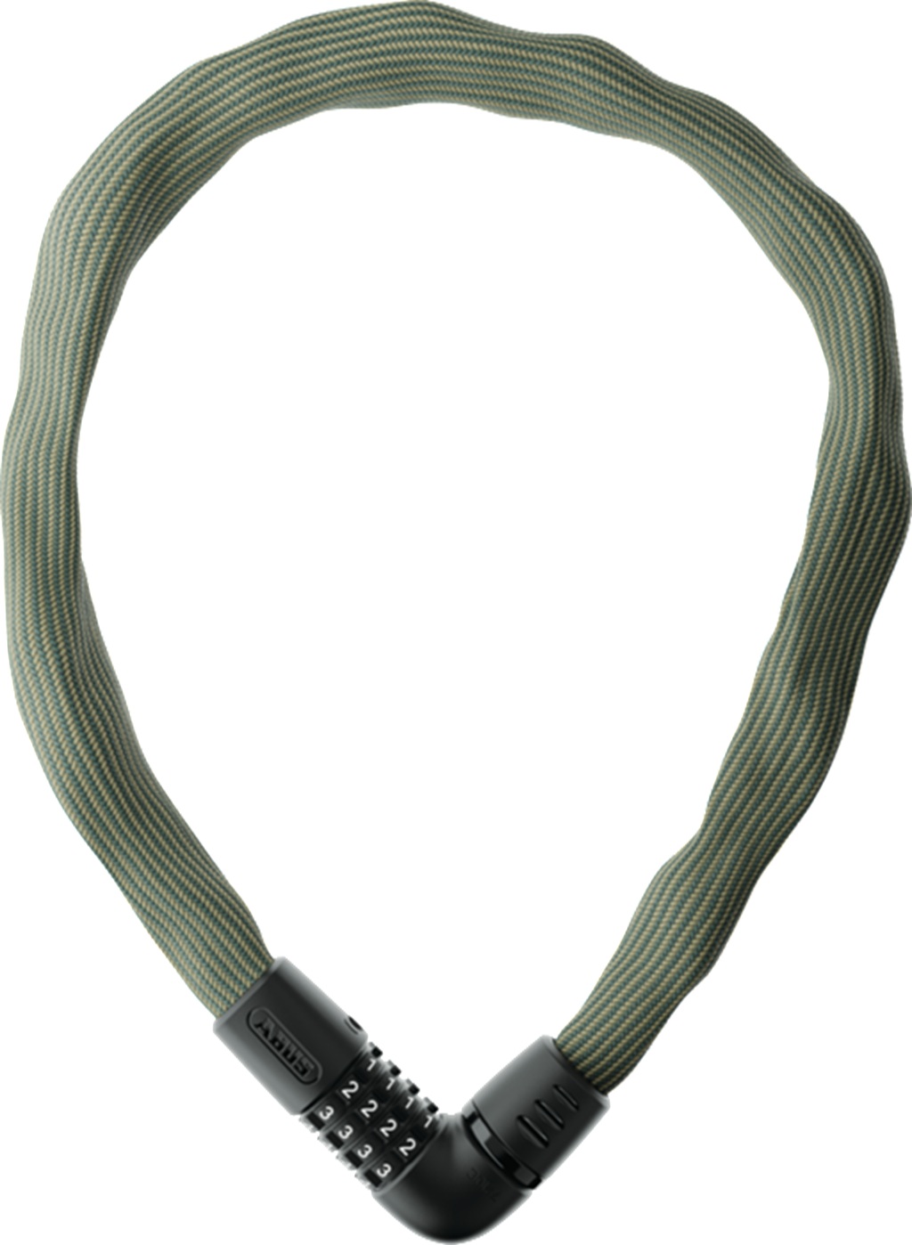 Abus kettingslot code Ivera Chain 7210C/110 bike pack green