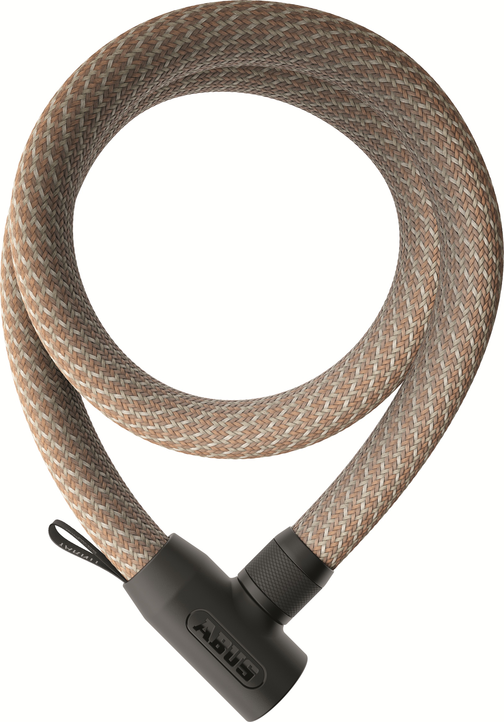 Abus kettingslot Yarnit 4004K/110 sand stone