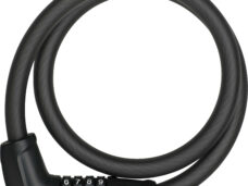 Candado de cable Abus negro